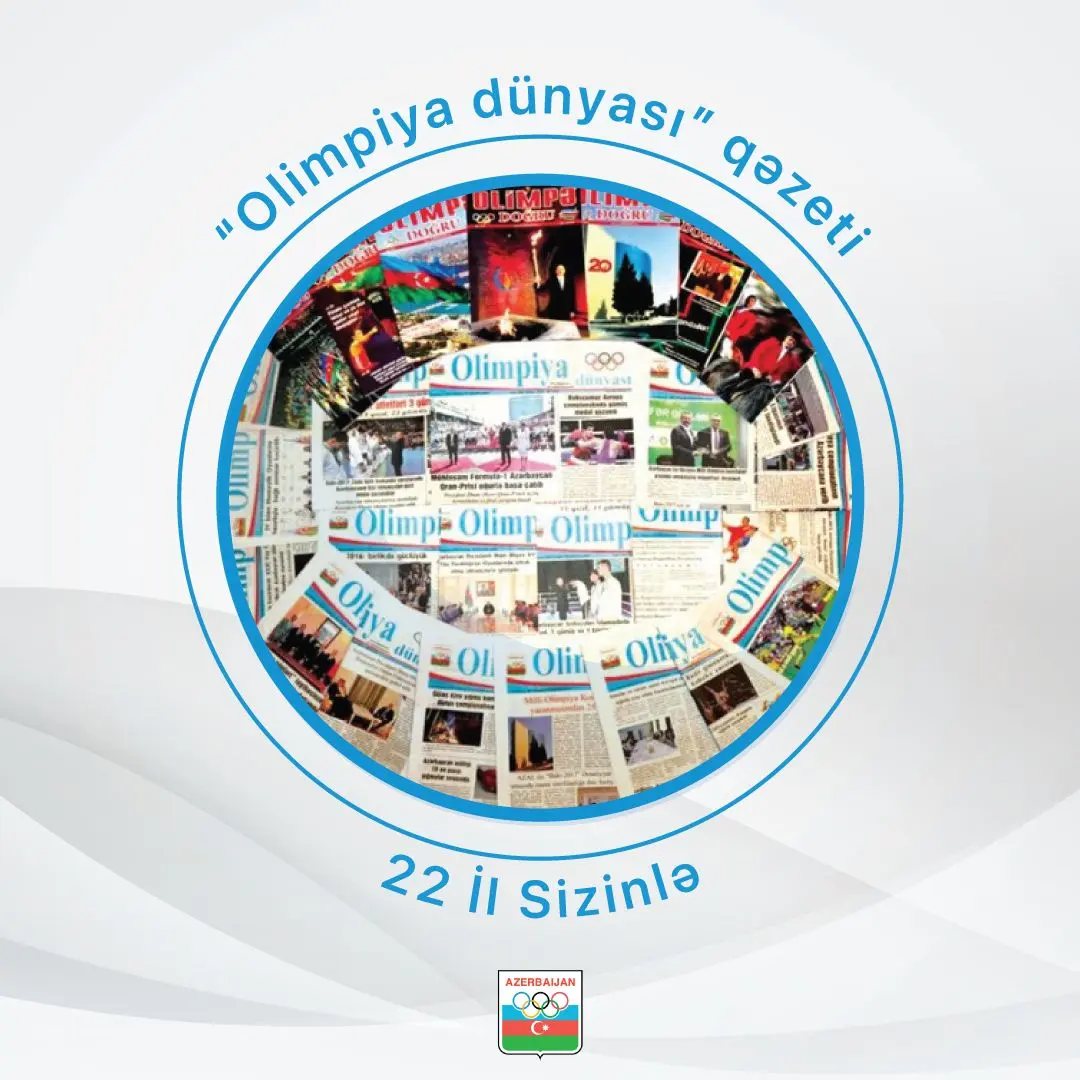 “Olimpiya dünyası” qəzetinin 22 yaşı tamam olur